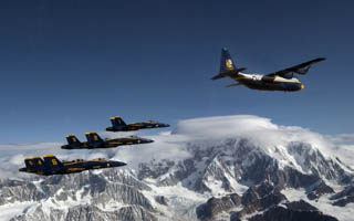 Blue Angels and Fat Albert