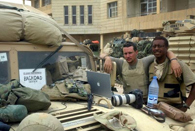 PowerBook G4 in Baghdad