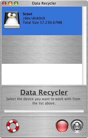 Data Recycler GUI