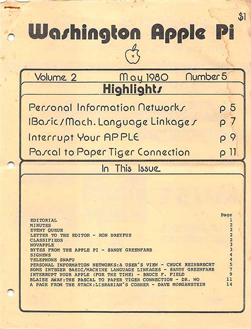 Washington Apple Pi Journal May 1980