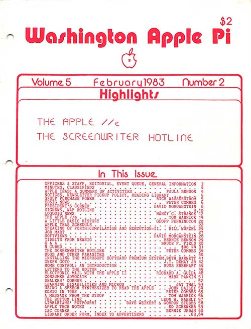 Washington Apple Pi Journal February 1983