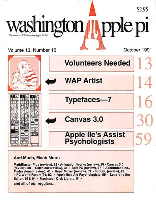 Washington Apple Pi Journal October 1991