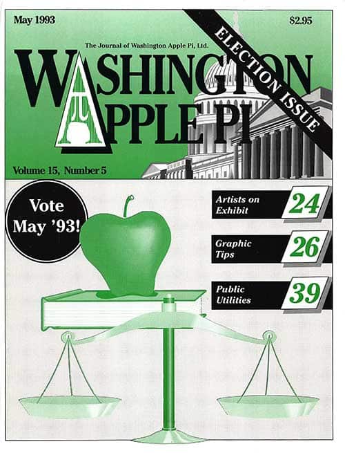 Washington Apple Pi Journal May 1993
