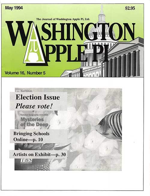 Washington Apple Pi Journal May 1994