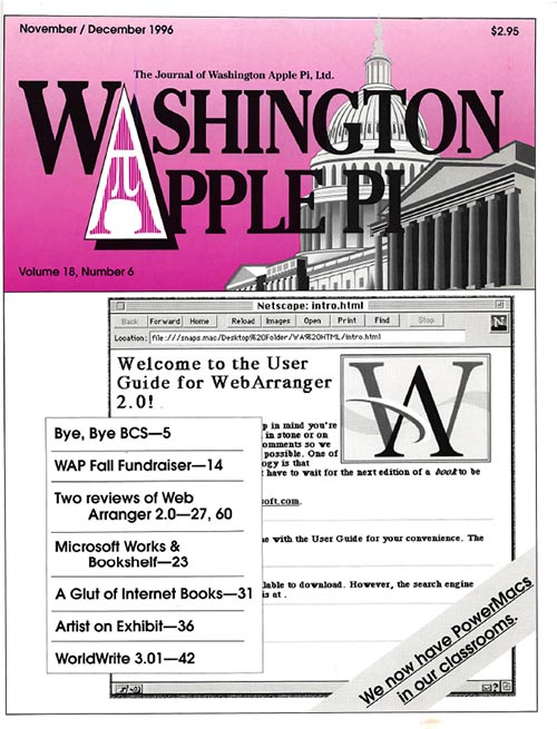 Washington Apple Pi Journal November-December 1996