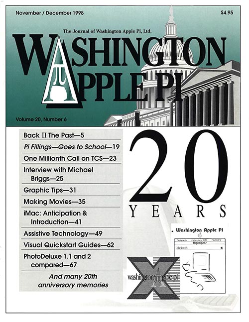 Washington Apple Pi Journal November-December 1998