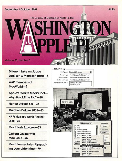 Washington Apple Pi Journal September-October 2001