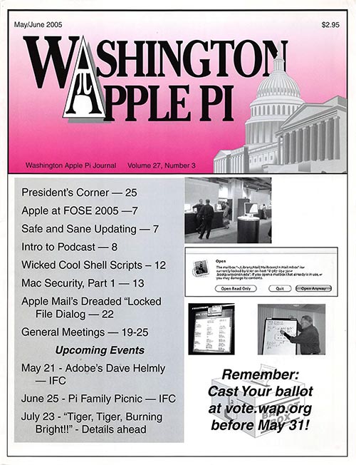 Washington Apple Pi Journal May-June 2005
