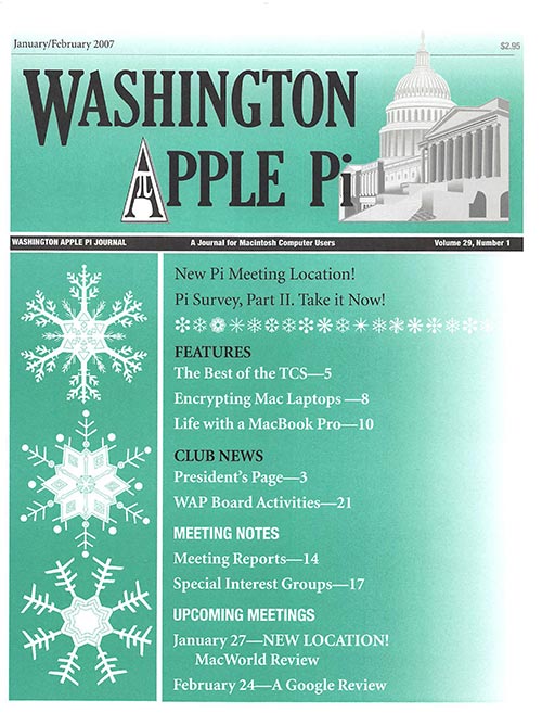 Washington Apple Pi Journal January-February 2007