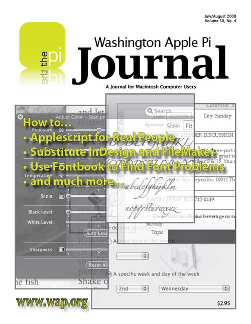 Washington Apple Pi Journal July-August 2008