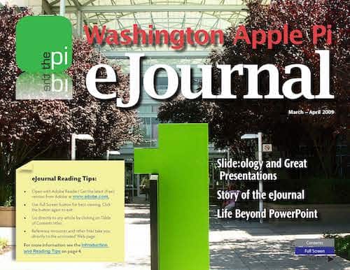 Washington Apple Pi Journal March-April 2009 eJournal