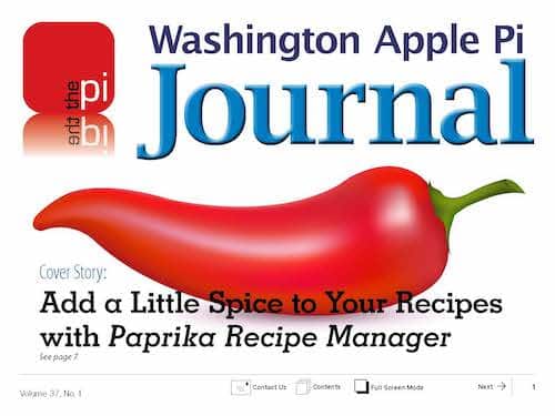 Washington Apple Pi Journal Volume 37, Number 1